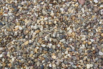 Close up gravel background