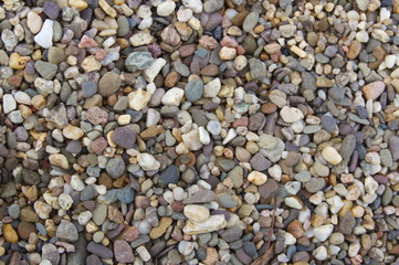 Close up gravel background