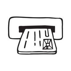 Doodle ATM card reader