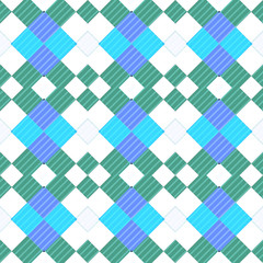 Seamless pattern background from a variety of multicolored squares.