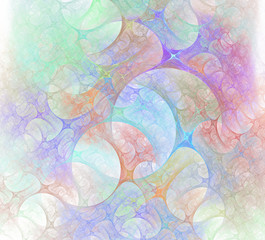 Abstract fractal color texture. Digital art. Abstract Form & Colors. Abstract fractal element for your design.