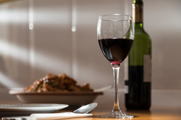 table ready for a good meal