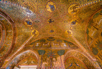 Fototapeta Norman Palace (Palazzo dei Normanni) in Palermo. Sicily, Italy. obraz