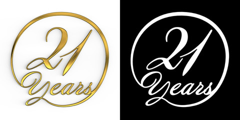 Golden number twenty-one years