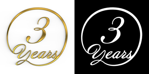 Golden number three years
