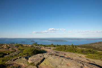 Cadillac Mountain in Maine on Acadia