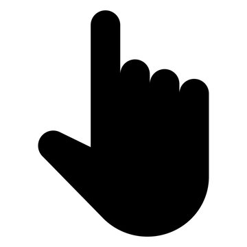 nmps8 NewMousePointerSign nmps - english - hand: cursor - computer - click - simple template - black xxl g7114