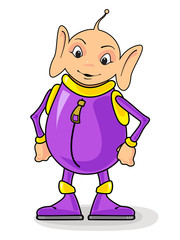 Funny alien