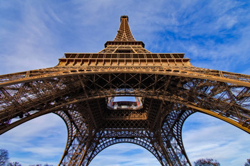 Eiffel Tower from Below
