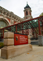 Ellis Island Main Entrance