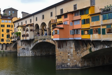 Fototapeta na wymiar Famous Ponte de Vecchio