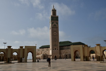 Mezquita Hassan II, Casablanca, Marruecos, Africa