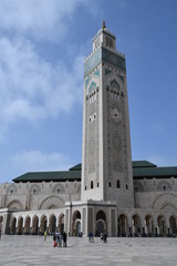 Mezquita Hassan II, Casablanca, Marruecos, Africa