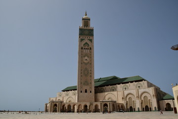 Fototapeta premium Mezquita Hassan II, Casablanca, Marruecos, Africa