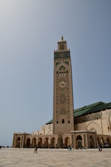 Fototapeta premium Mezquita Hassan II, Casablanca, Marruecos, Africa