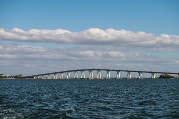 Sanibel Causeway Bridge - the connection between Sanibel Island and Punta Rassa in the Cape Coral - Fort Myers, Metropolitan Area, Lee County, Florida, United States
