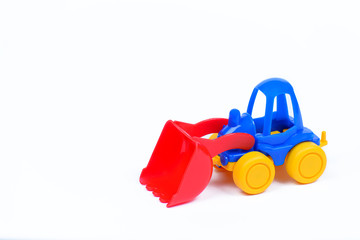 Fototapeta premium Plastic toy car