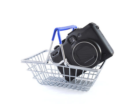 Camera in Shopping Cart