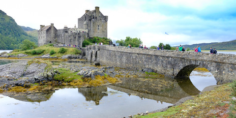 Obraz premium Castillo de Eilean Donan, Escocia