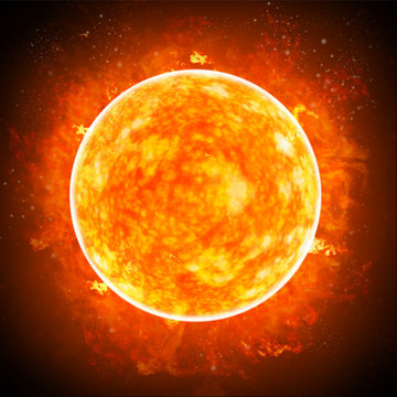 Sole. Bagliore solare è un improvviso lampo di maggiore luminosità sul Sole.
Espulsione di plasmi e particelle attraverso la corona del Sole nello spazio esterno