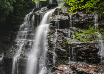 Obraz premium Soco Falls Near Cherokee