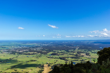 Cambewarra lookout with Berrys Bay and Shoalhaven river in the background