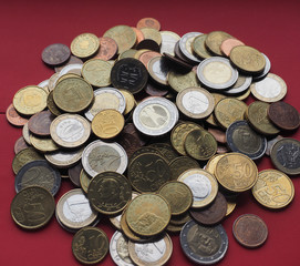 Euro coins, European Union