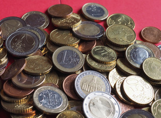 Euro coins, European Union