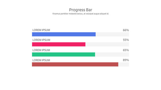 Progress Bar Infographic
