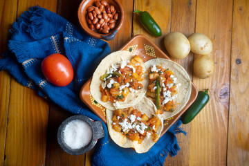 Potato tacos 