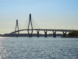 Replot Bridge on summer evening light