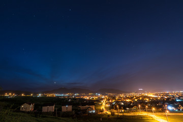 Fototapeta premium Deva at night