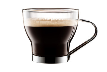 Coffee cup isolated on white background