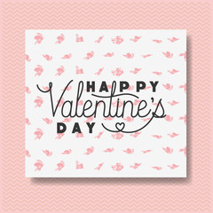 happy valentines day card