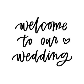Welcome to our Wedding
