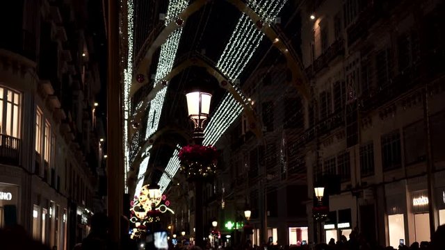 Calle Larios, Malaga Christmas Lights