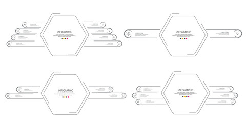 Infographic template can be used for workflow layout, diagram, annual report, web design