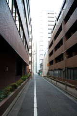 Obraz premium Backstreet Cyclist