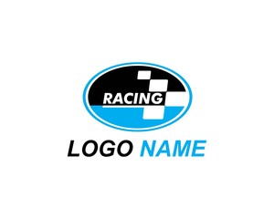 racing flag illustration vector