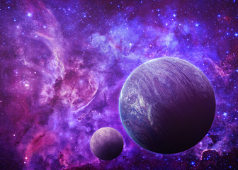 Alien World - Elements of this Image Furnished by NASA