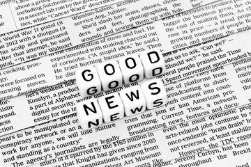 Fototapeta premium Good news