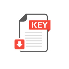 Download KEY file format, extension icon