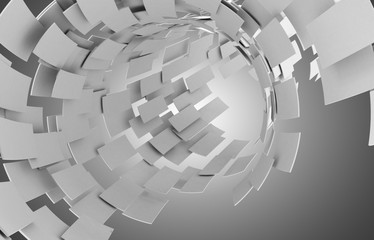 3d abstract background design. 3d illustration