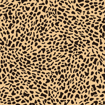 Leopard Seamless Pattern Design.