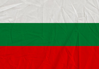 bulgaria grunge flag