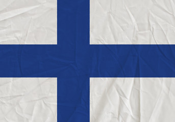 Finland grunge flag
