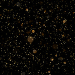 Glittering stars with bokeh on dark Christmas background. EPS 10