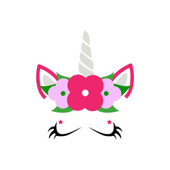 Stylish Unicorn SVG Unicorn Vector Design