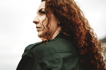 Portrait of female paramedic in uniform