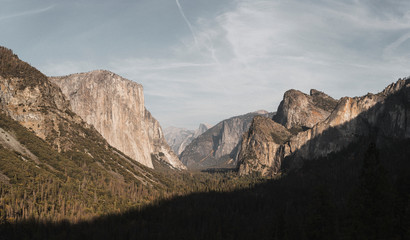 View of Yosemite National Park, USA